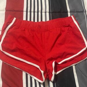 No Boundaries Red Women's Shorts